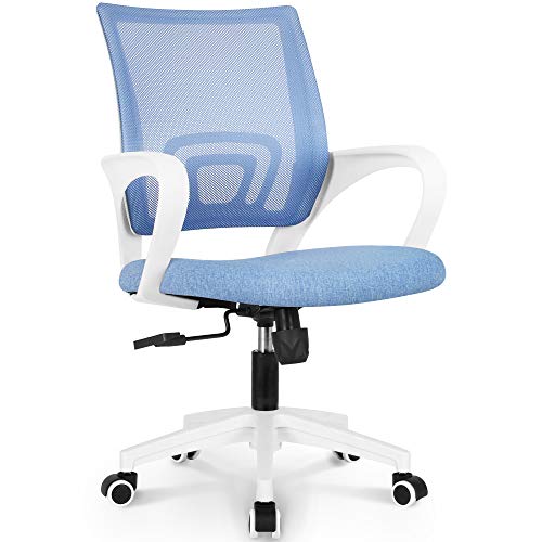Sky Blue NEO CHAIR - Comfortable and Adjustable Office Desk Chair for Gamers and Professionals