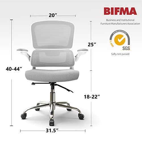 Ergonomic Mesh Office Chair with Lumbar Support and Tilt Function