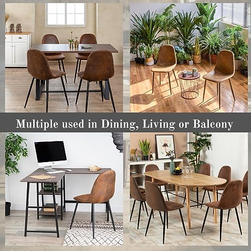 Mid-Century Modern Dining Chair Set of 4