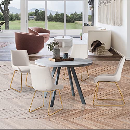 Modern Faux Leather Dining Chair Set of 2