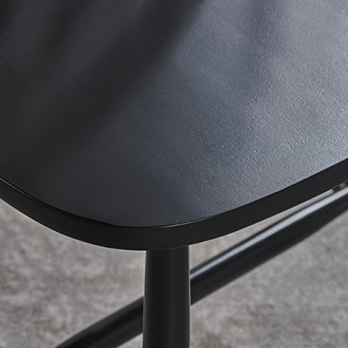 Black Spindled Dining Chairs for Farmhouse Homes, 2-Piece Set by Christopher Knight Home